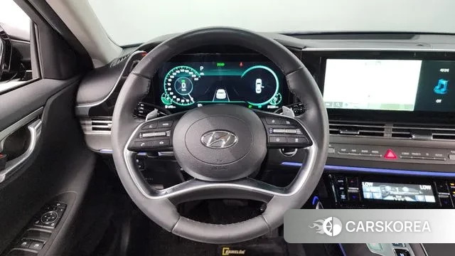 Hyundai The New Grandeur IG Hybrid 2022 Черный из Кореи, фото 4