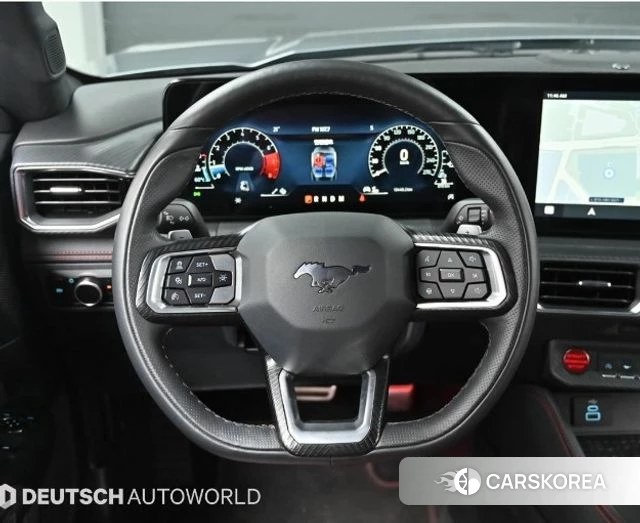 Ford Mustang 7th Generation 2024 Серебристо-серый из Кореи, фото 4