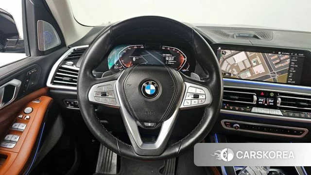 BMW X7 (G07) 2022 Черный из Кореи, фото 4