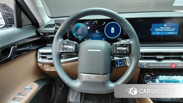 Hyundai Grandeur Hybrid (GN7) 2023 Черный из Кореи, фото 4