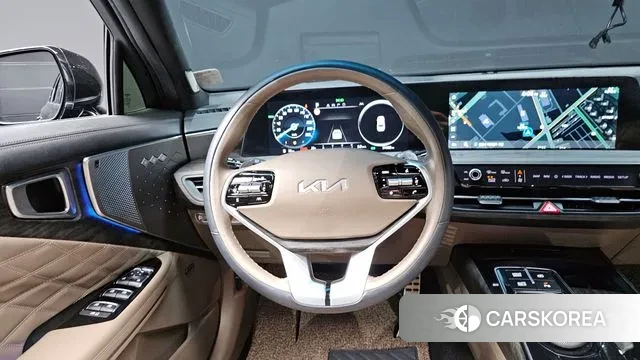 Kia K8 Hybrid 2021 Черный из Кореи, фото 4