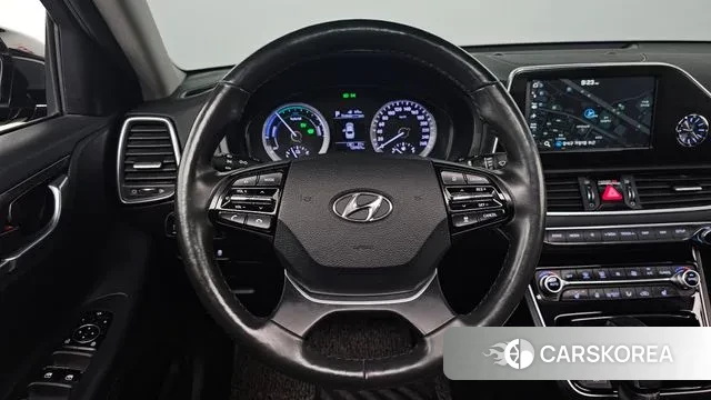 Hyundai Grandeur IG Hybrid 2018 Черный из Кореи, фото 4