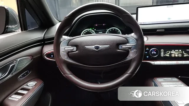 Genesis GV70 2021 Темно-зеленый из Кореи, фото 4