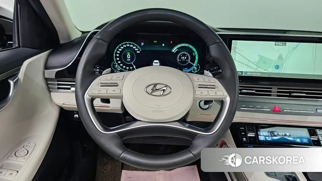 Hyundai The New Grandeur IG Hybrid 2022 Черный из Кореи, фото 4