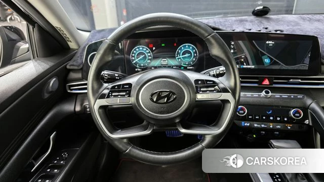 Hyundai Avante (CN7) 2020 Черный из Кореи, фото 4