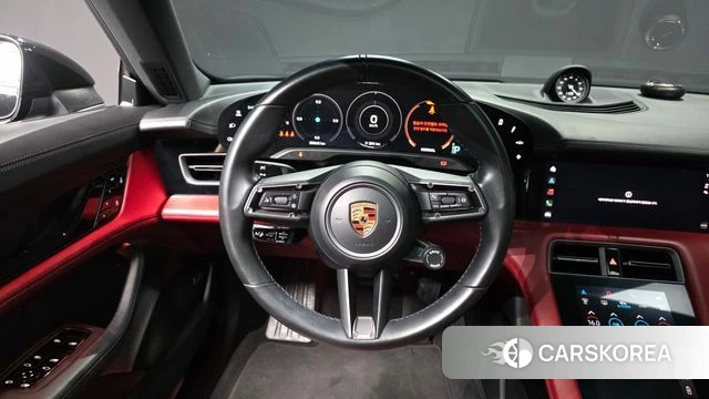 Porsche Taycan 2021 Черный из Кореи, фото 4