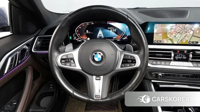 BMW 4 Series (G22) 2023 Синий из Кореи, фото 4