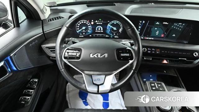 Kia K8 Hybrid 2021 Серый из Кореи, фото 4