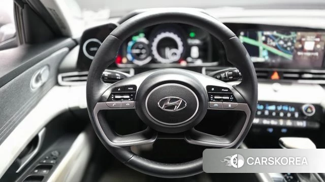 Hyundai Avante Hybrid (CN7) 2023 Серый из Кореи, фото 4