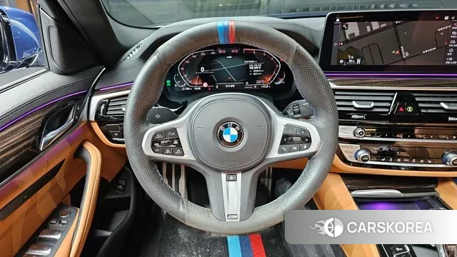 BMW 5 Series (G30) 2020 Синий из Кореи, фото 4