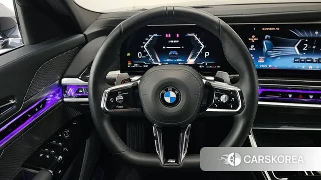 BMW 7 Series (G70) 2024 Черный из Кореи, фото 4