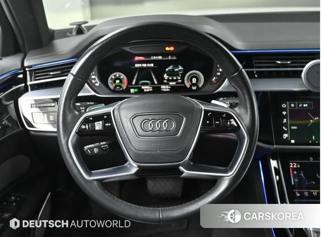 Audi A8 (D5) 2021 Белый из Кореи, фото 4