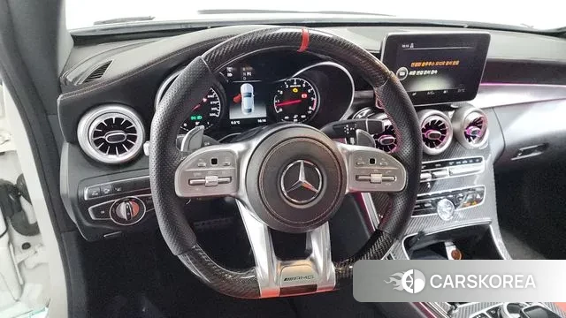 Mercedes-Benz C-Class W205 2018 Небесно-голубой из Кореи, фото 4