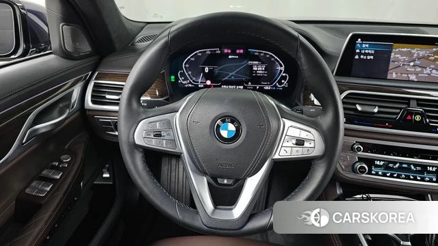 BMW 7 Series (G11) 2020 Синий из Кореи, фото 4