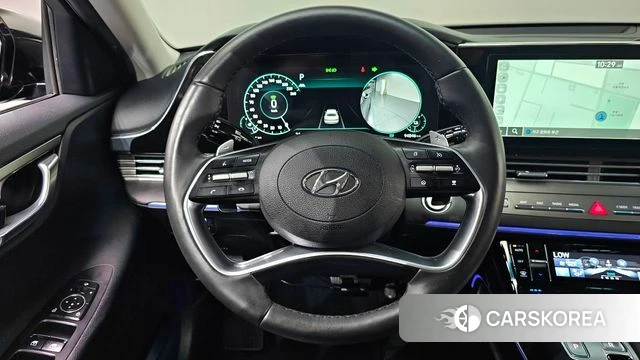 Hyundai The New Grandeur IG Hybrid 2021 Черный из Кореи, фото 4