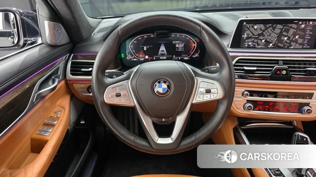 BMW 7 Series (G11) 2022 Черный из Кореи, фото 4