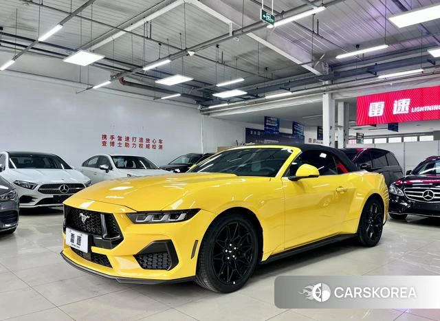 Ford Mustang 2024 Желтый из Китая, фото 4