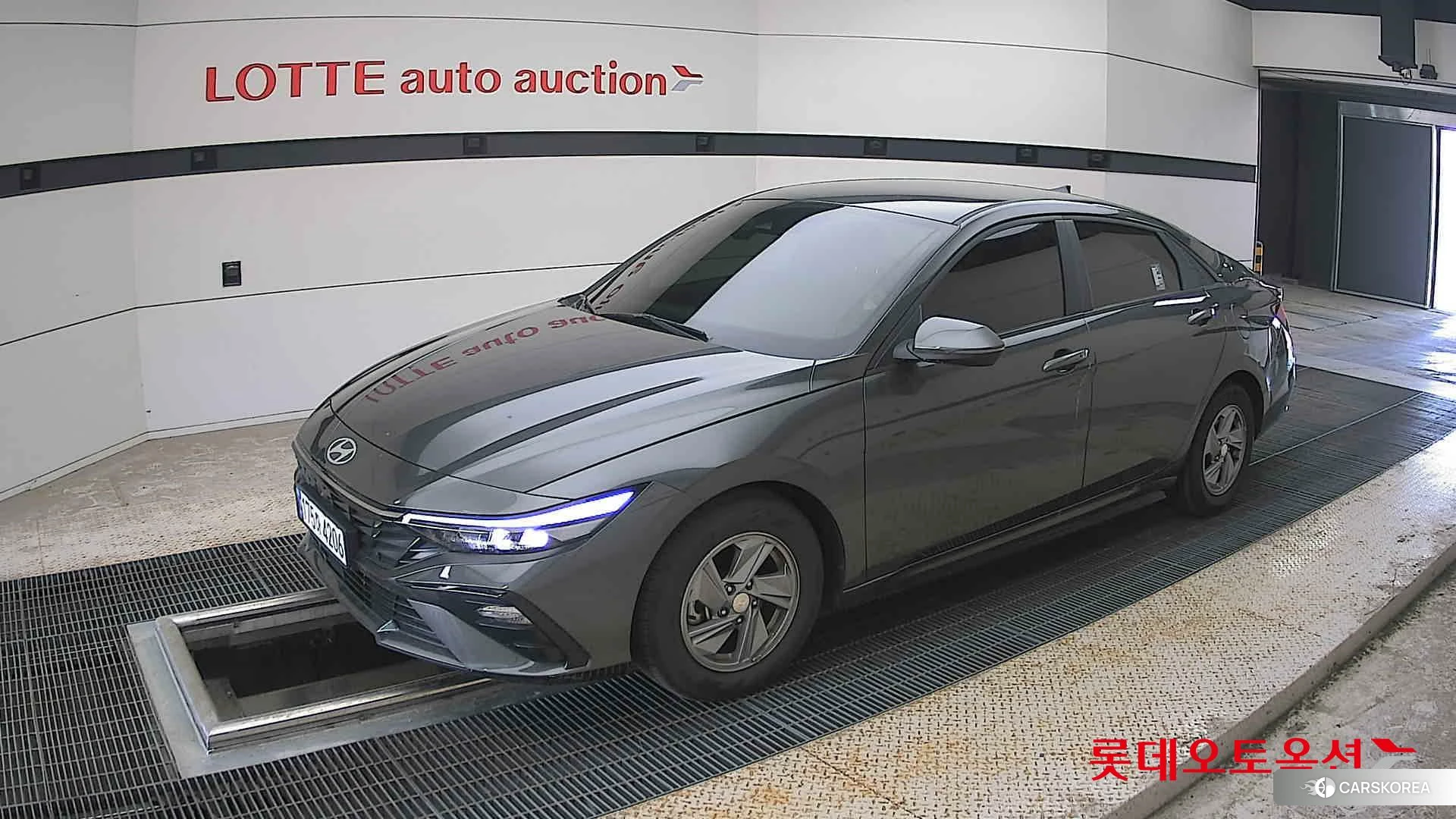 Hyundai Avante 2024 Amazon Grey Metallic из Кореи, фото 4