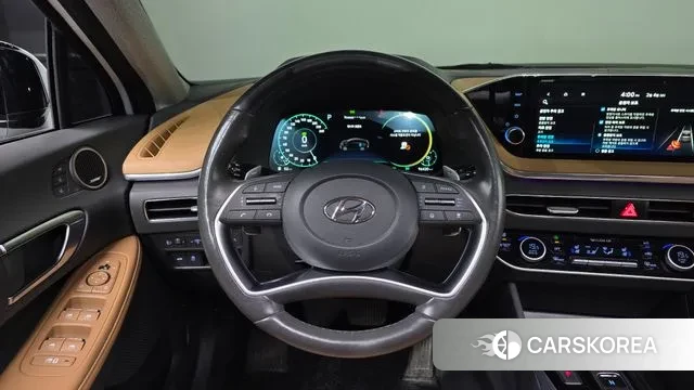 Hyundai Sonata Hybrid (DN8) 2019 Белый из Кореи, фото 4