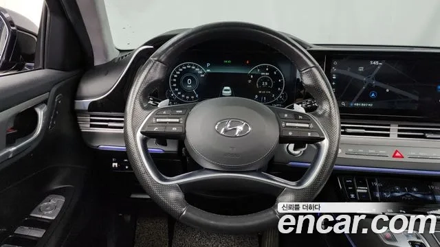 Hyundai The New Grandeur IG 2020 Черный из Кореи, фото 4