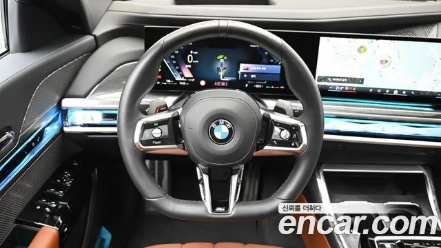 BMW 7 Series (G70) 2024 Белый из Кореи, фото 4