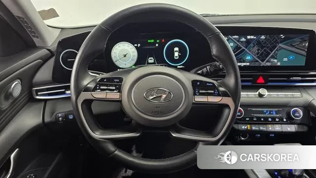 Hyundai Avante Hybrid (CN7) 2021 Синий из Кореи, фото 4