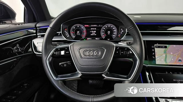 Audi A8 (D5) 2021 Черный из Кореи, фото 4