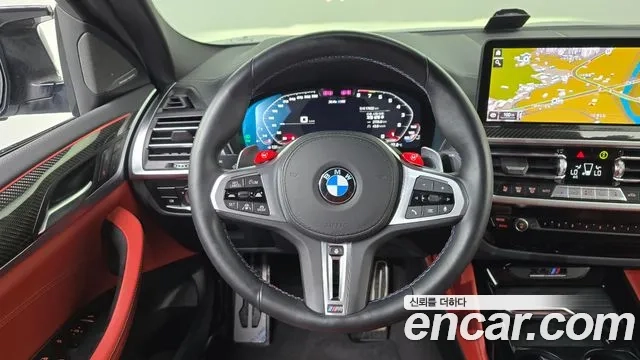 BMW X4M (G02) 2023 Светло-серебряный цвет из Кореи, фото 4