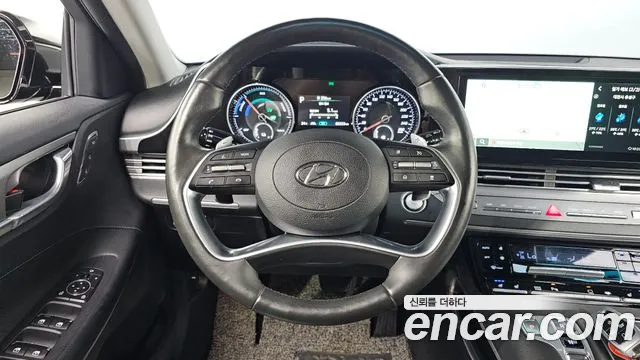 Hyundai The New Grandeur IG Hybrid 2021 Черный из Кореи, фото 4