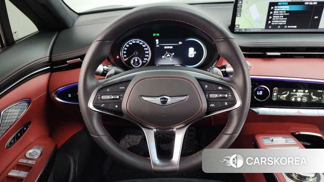 Genesis GV70 2022 Темно-зеленый из Кореи, фото 4