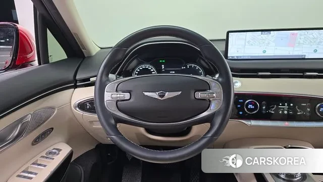 Genesis GV70 2021 Красный из Кореи, фото 4