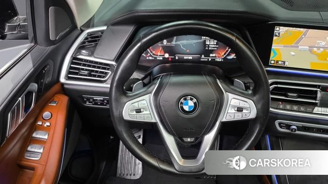 BMW X7 (G07) 2021 Черный из Кореи, фото 4