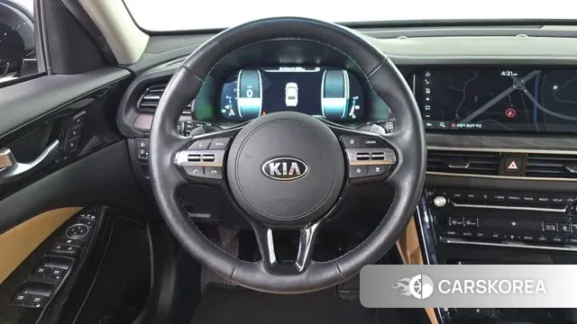 Kia K7 Premier Hybrid 2019 Синий из Кореи, фото 4