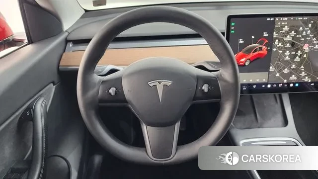 Tesla Model Y 2021 Красный из Кореи, фото 4