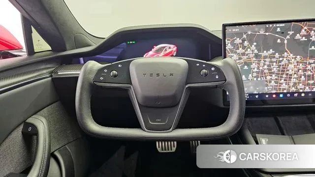 Tesla Model S 2023 Красный из Кореи, фото 4