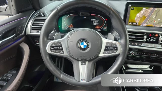 BMW X3 (G01) 2021 Синий из Кореи, фото 4