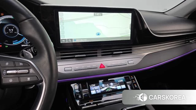 Hyundai The New Grandeur IG Hybrid 2022 Черный из Кореи, фото 4