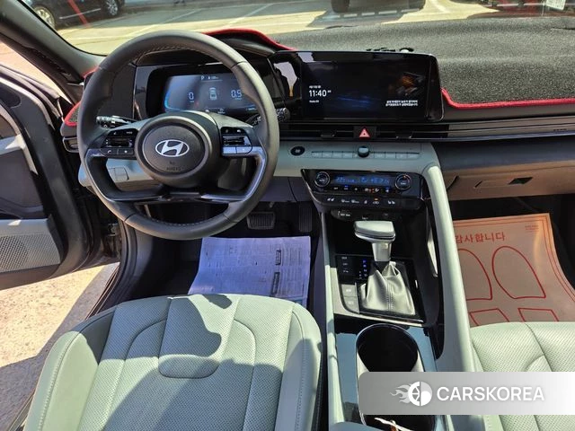 Hyundai The New Avante (CN7) 2024 Серый из Кореи, фото 4