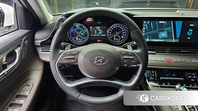 Hyundai The New Grandeur IG Hybrid 2021 Белый из Кореи, фото 4