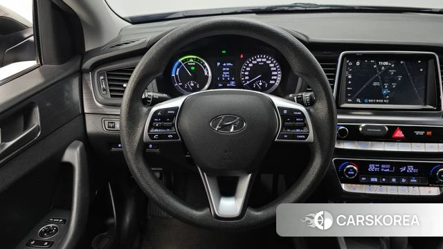 Hyundai Sonata New Rise Hybrid 2019 Черный из Кореи, фото 4