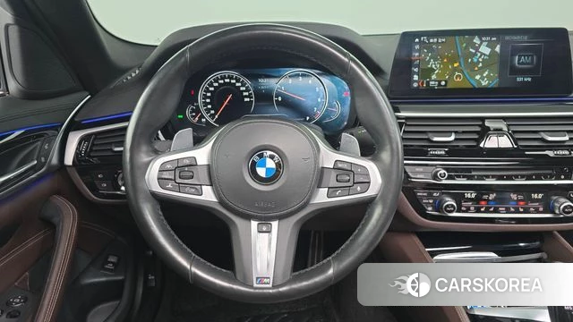 BMW 5 Series (G30) 2018 Черный из Кореи, фото 5
