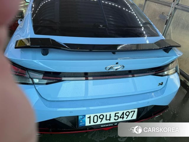 Hyundai Avante (CN7) 2022 Светло-серебряный цвет из Кореи, фото 5