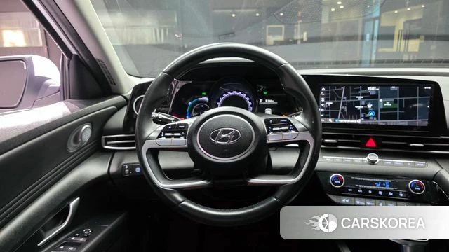 Hyundai Avante Hybrid (CN7) 2020 Белый из Кореи, фото 5