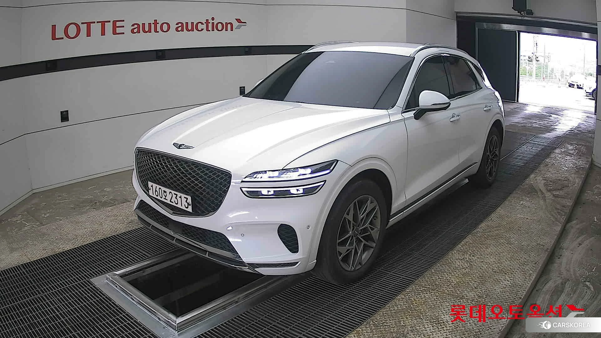 Hyundai GV70 2021 Uyuni White из Кореи, фото 5