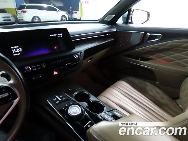 Kia K8 Hybrid 2021 Серый из Кореи, фото 5