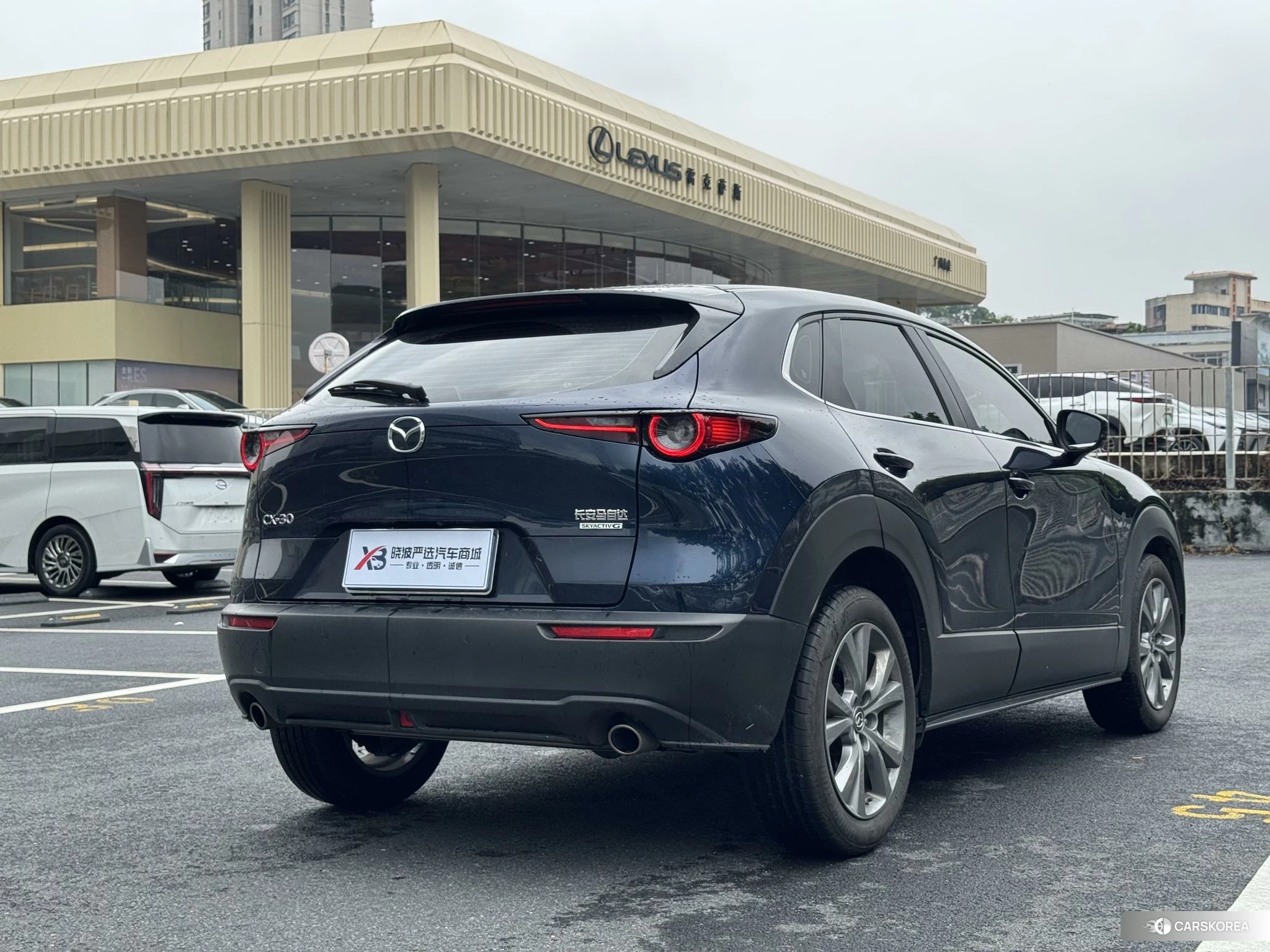 Mazda CX-30 2022 Синий из Китая, фото 5
