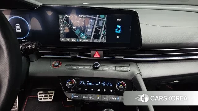 Hyundai The New Avante (CN7) 2024 Белый из Кореи, фото 5