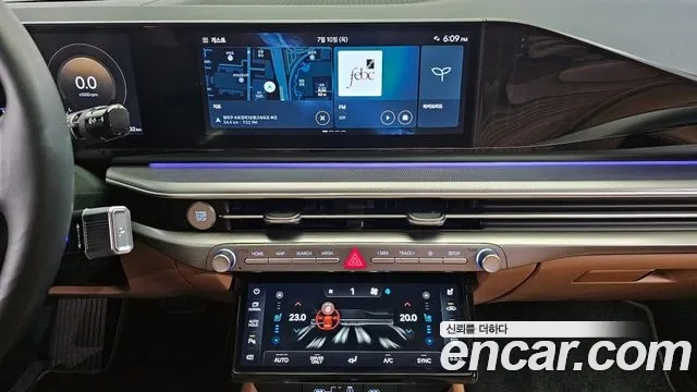 Hyundai Grandeur Hybrid (GN7) 2023 Черный из Кореи, фото 5