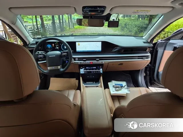 Hyundai Grandeur Hybrid (GN7) 2023 Черный из Кореи, фото 5