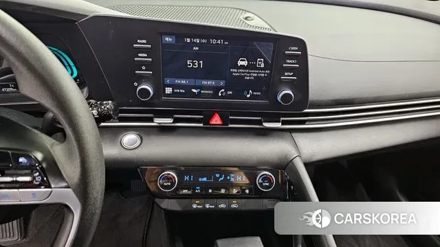 Hyundai The New Avante Hybrid (CN7) 2023 Красный из Кореи, фото 5